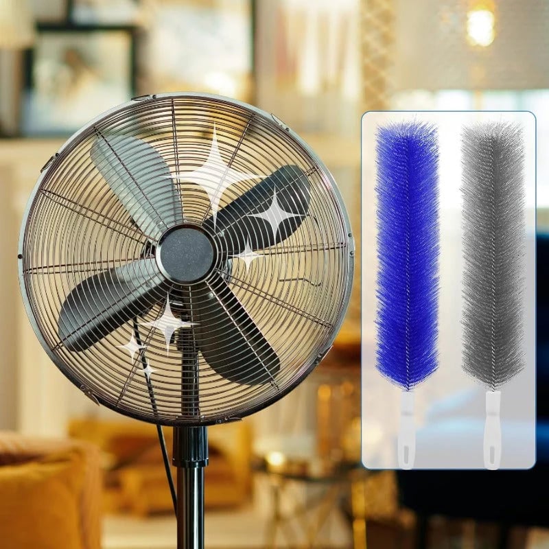 🔥Day Sale 50% OFF🔥 90° Flexible Ceiling & Fan Dust Magnet(2-Pack)