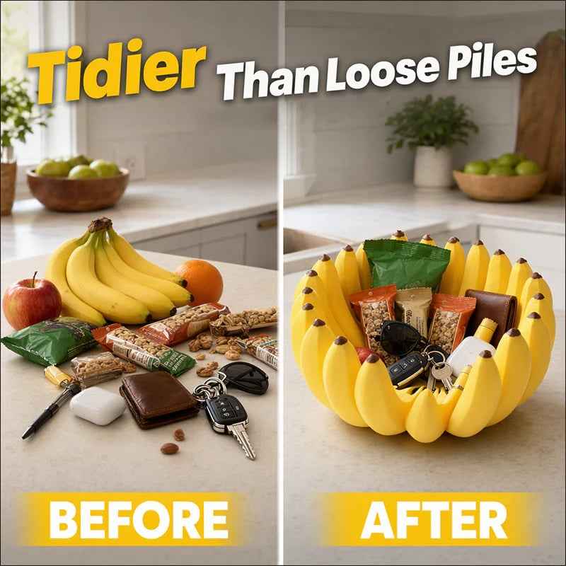 🍌Creative Banana Shape Fruit Bowl🍓