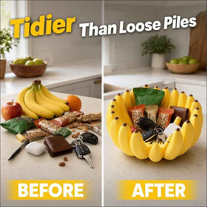 🍌Creative Banana Shape Fruit Bowl🍓