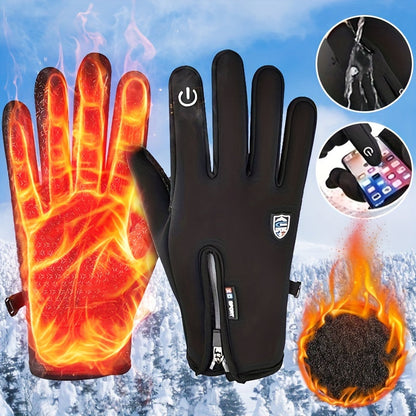 Waterproof Touchscreen Thermal Outdoor Gloves