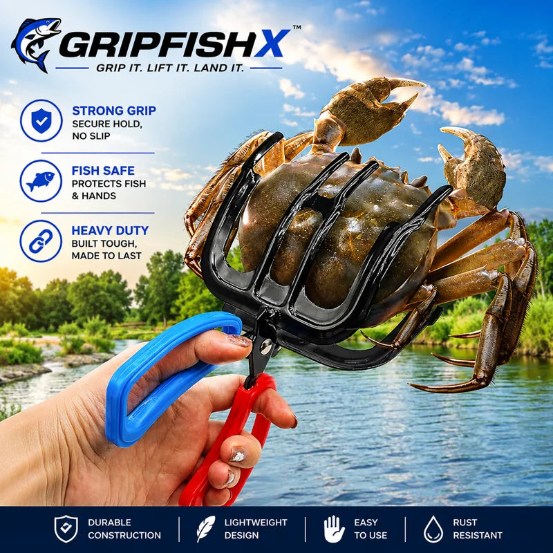 2 PCS Fish Gripper – Multi-Claw Fish Controller for Safe & Easy Handling