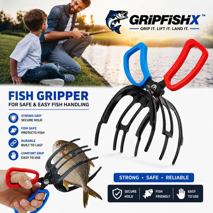 2 PCS Fish Gripper – Multi-Claw Fish Controller for Safe & Easy Handling