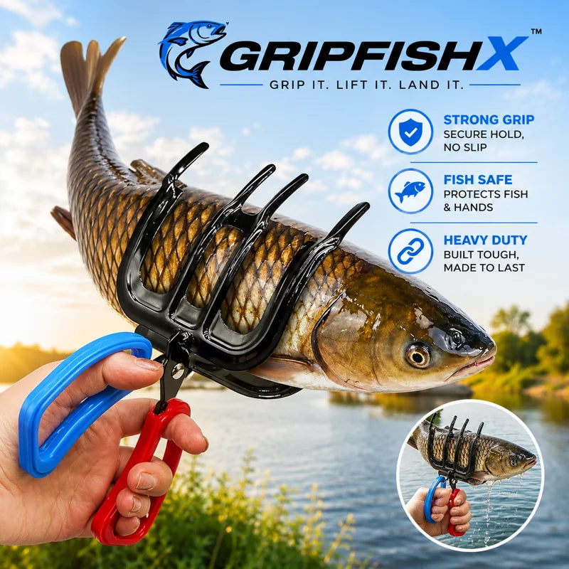 2 PCS Fish Gripper – Multi-Claw Fish Controller for Safe & Easy Handling