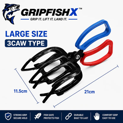 2 PCS Fish Gripper – Multi-Claw Fish Controller for Safe & Easy Handling