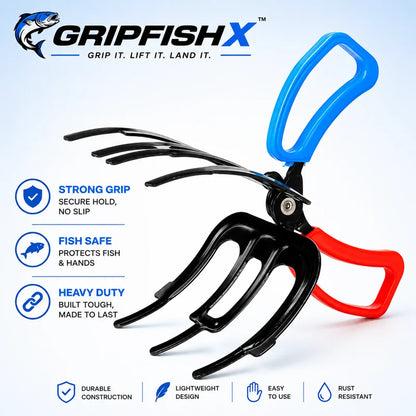 2 PCS Fish Gripper – Multi-Claw Fish Controller for Safe & Easy Handling
