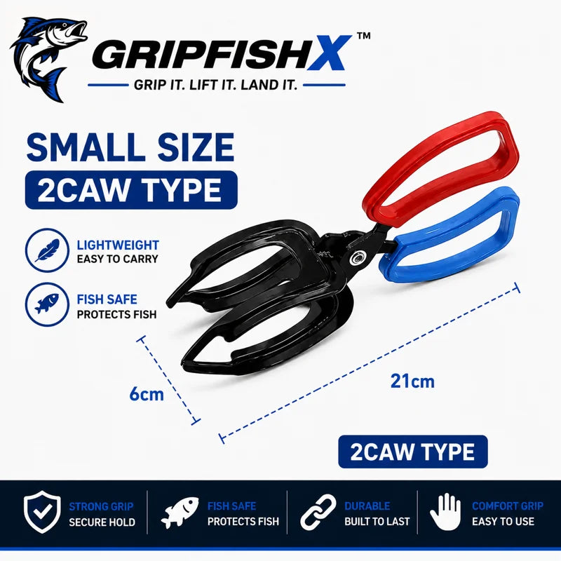 2 PCS Fish Gripper – Multi-Claw Fish Controller for Safe & Easy Handling
