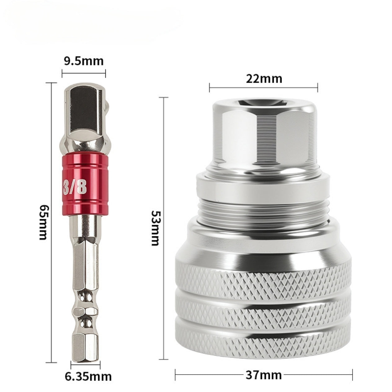 Adjustable Bolt Socket Adapter