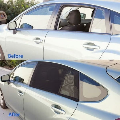 🚗 Universal Car Window Screens — 4-Piece Set for Front & Rear Windows
