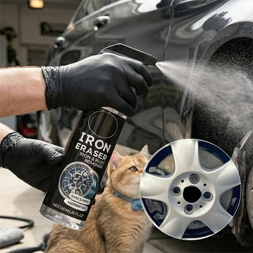Advanced Iron Remover Spray for Rust-Free Showroom Wheels-2 PCS