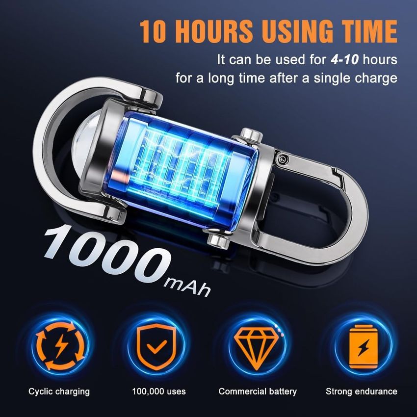 Keychain Multi-Function Mini Flashlight Mobile Power Bank