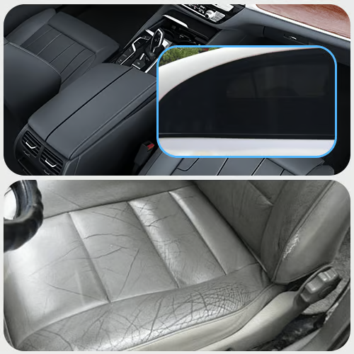 🚗 Universal Car Window Screens — 4-Piece Set for Front & Rear Windows