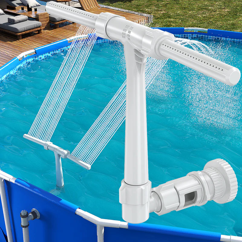 Dual-Head Pool Fountain