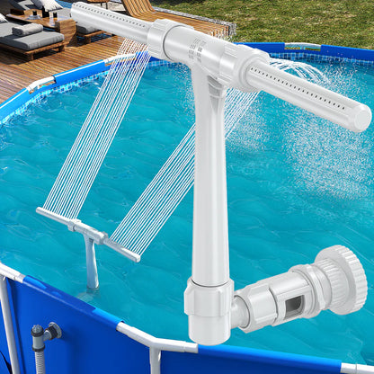 Dual-Head Pool Fountain