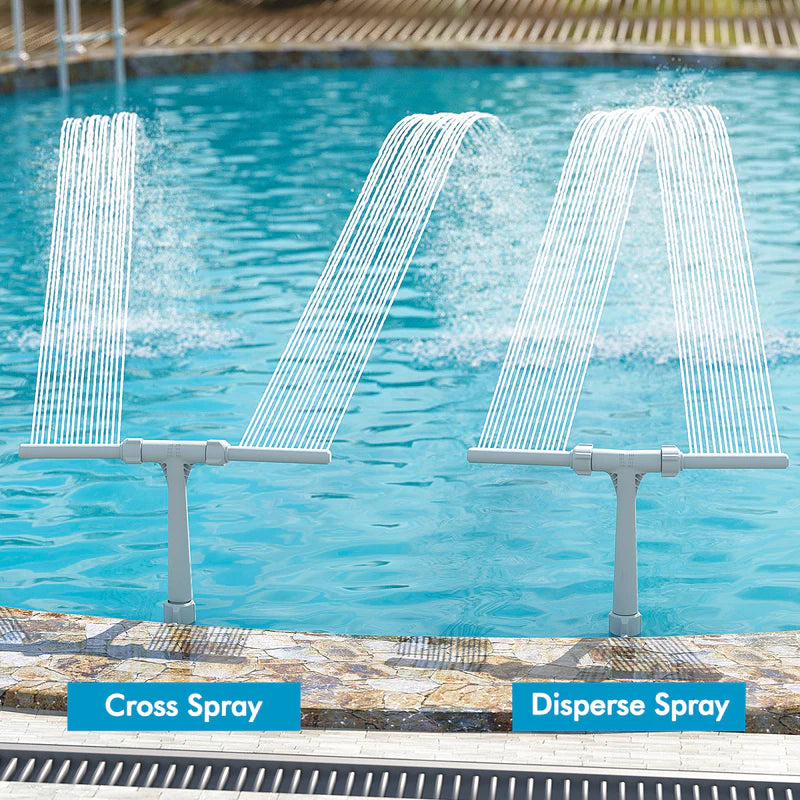Dual-Head Pool Fountain