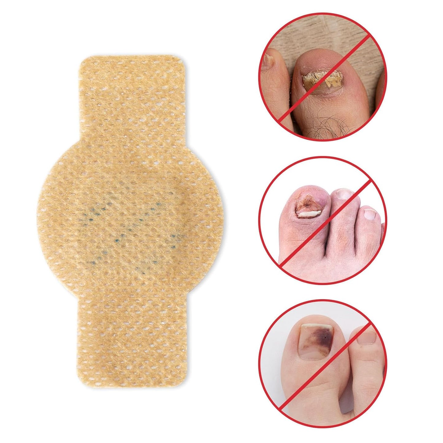 NailHeal™ - Fungal Nail Patches -63 Count (3 Packs of 21)