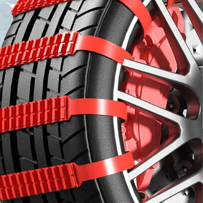 Universal Anti-Slip Snow Chains for Cars & Motorcycles | Essential Winter & Off-Road Emergency Gear