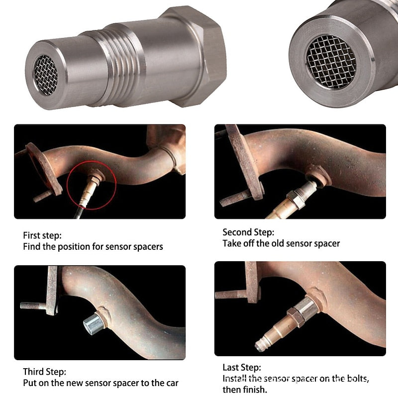 M18x1.5 Oxygen Sensor Thread Adapter – 304 Stainless Steel 3