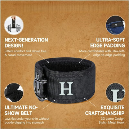 Tactical Metal Hook Elastic Belt
