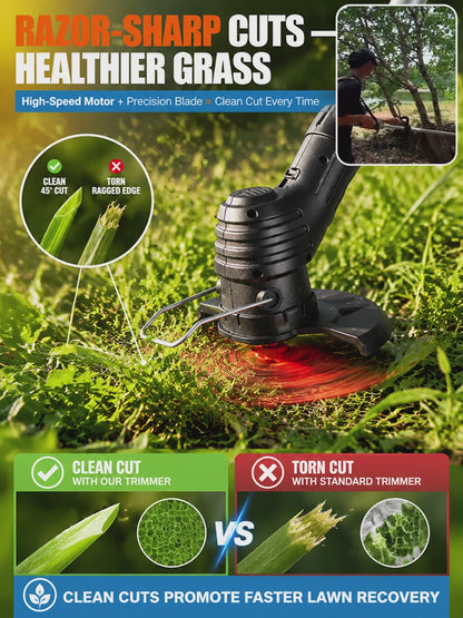 Compact Cordless Garden Weeder – US Plug