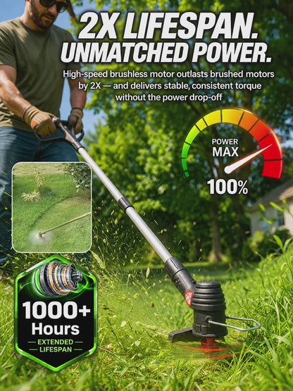 Compact Cordless Garden Weeder – US Plug