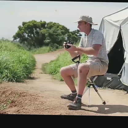 Elarohome S2 | 2-in-1 Portable Folding Seat & Walking Stick