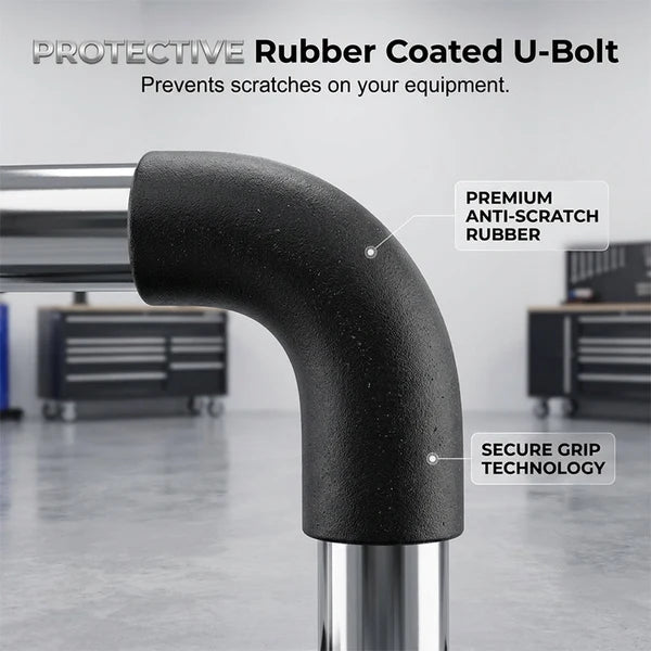 U-Bolt Trailer Hitch Anti-Rattle Stabilizer Clamp