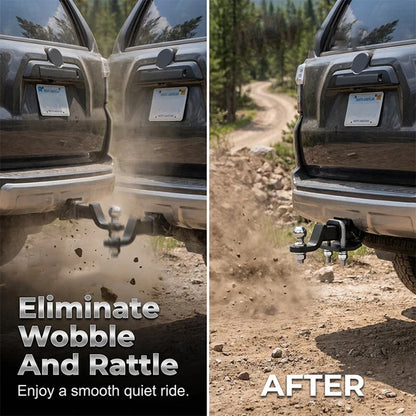 U-Bolt Trailer Hitch Anti-Rattle Stabilizer Clamp