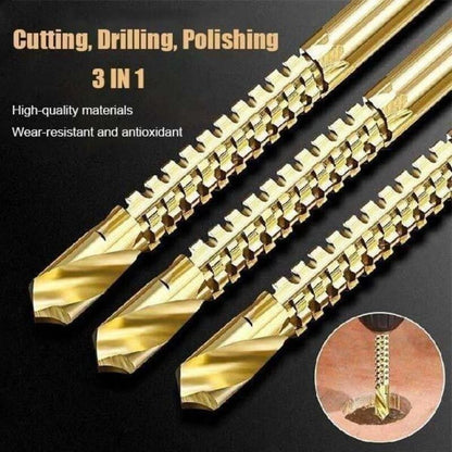 6 Pcs Metal Thread Steel Drill Bits
