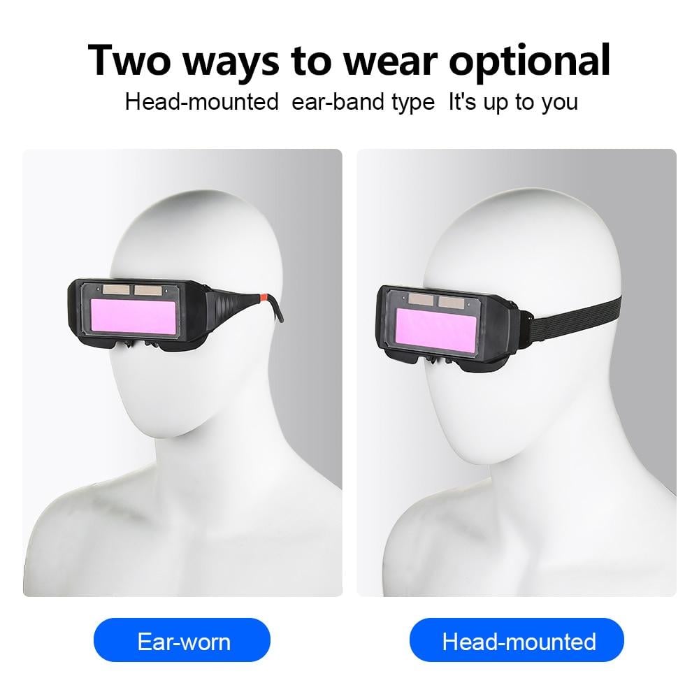 📢📢50% OFF !! ⏰Auto Dimming Welding Glasses-2 SET