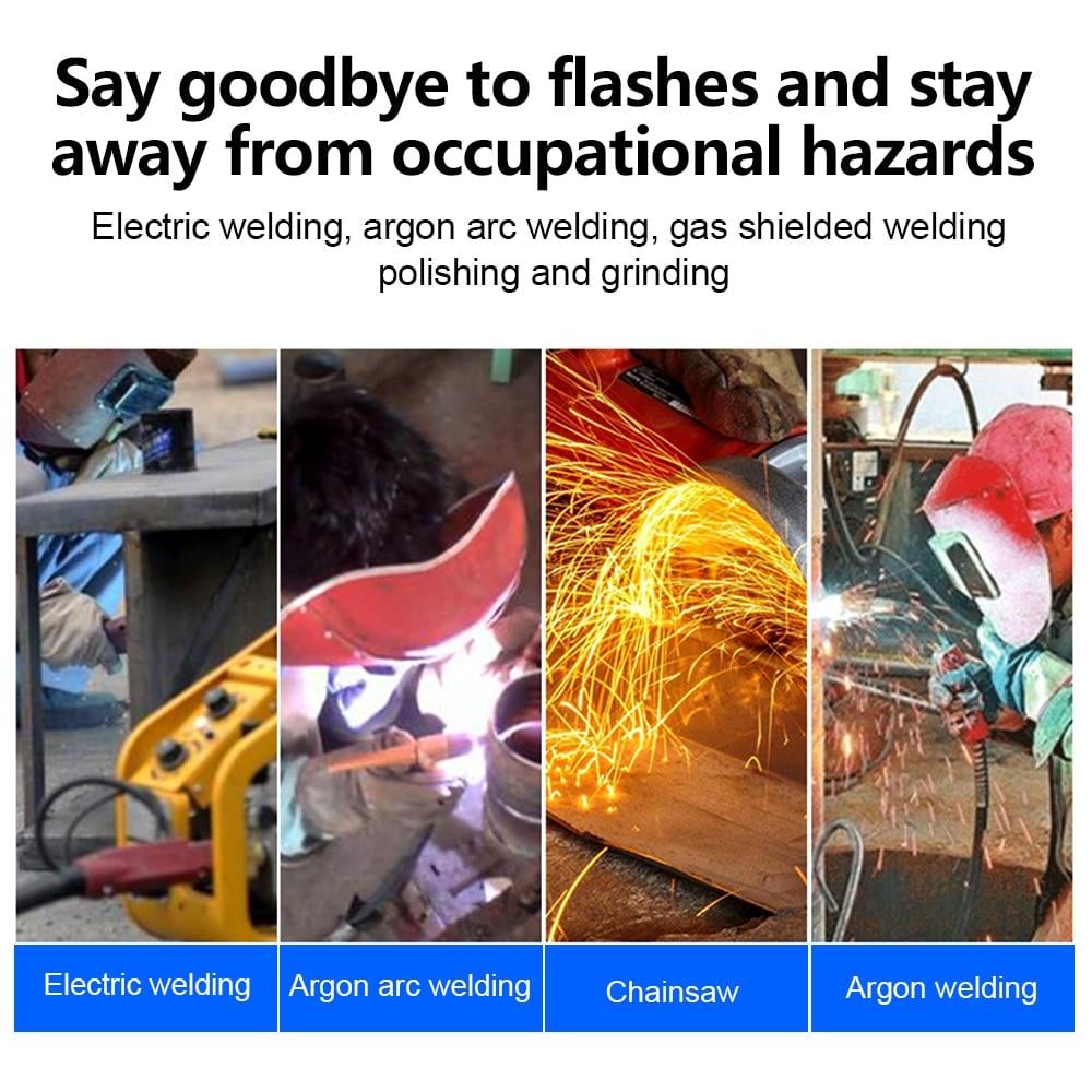 📢📢50% OFF !! ⏰Auto Dimming Welding Glasses-2 SET