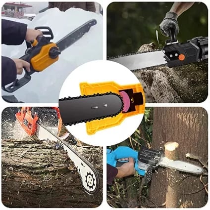 Simple & Fast Chain Saw Sharpener