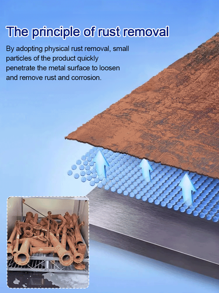 🔥 Highly concentrated rust remover for steel & iron