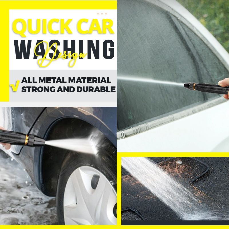 Car Wash Water Gun Nozzle High-pressure For Home Use