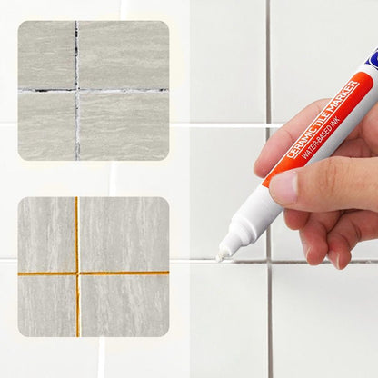 🧱4PCS-Anti-Mould & Waterproof Joint Pen for Ceramic Tiles! 🖌️