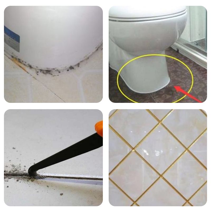 🧱4PCS-Anti-Mould & Waterproof Joint Pen for Ceramic Tiles! 🖌️