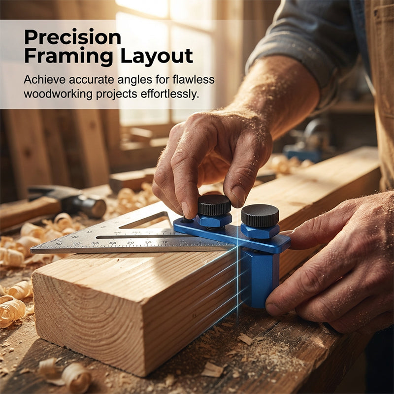 📐 50% OFF NOW! 🔧 Aluminum Stair Gauge & Framing Square Clamp