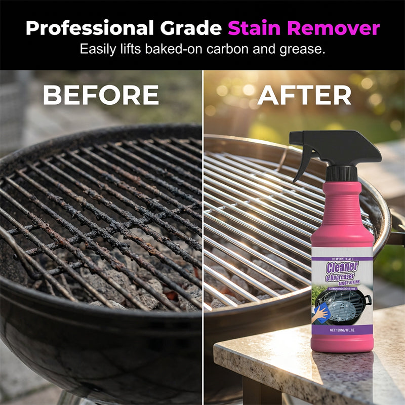 🔥Fast-Acting Heavy-Duty Grill Degreaser Spray(2 PCS)