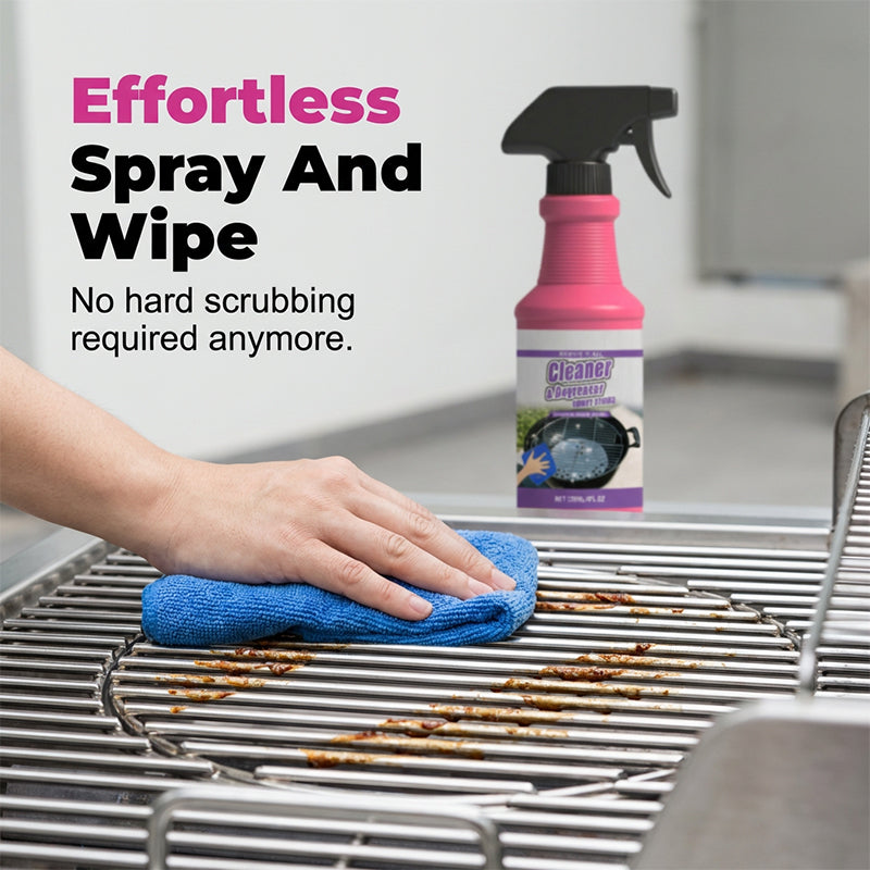 🔥Fast-Acting Heavy-Duty Grill Degreaser Spray(2 PCS)