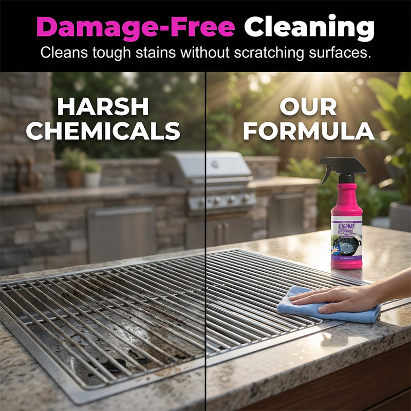 🔥Fast-Acting Heavy-Duty Grill Degreaser Spray(2 PCS)
