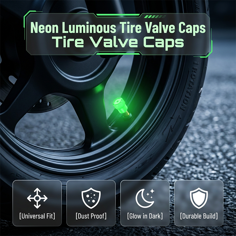 Universal Luminous Tire Valve Caps-16 PCS