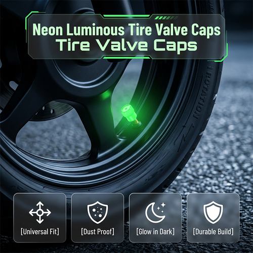 Universal Luminous Tire Valve Caps-16 PCS