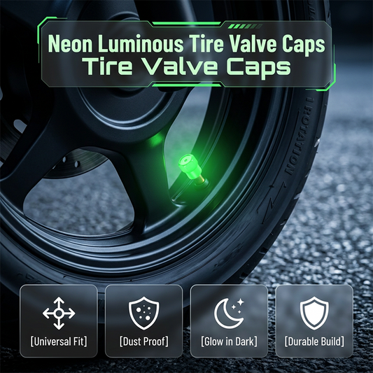 Universal Luminous Tire Valve Caps-16 PCS