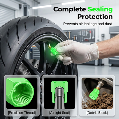 Universal Luminous Tire Valve Caps-16 PCS