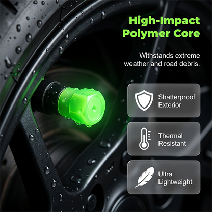 Universal Luminous Tire Valve Caps-16 PCS