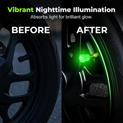 Universal Luminous Tire Valve Caps-16 PCS
