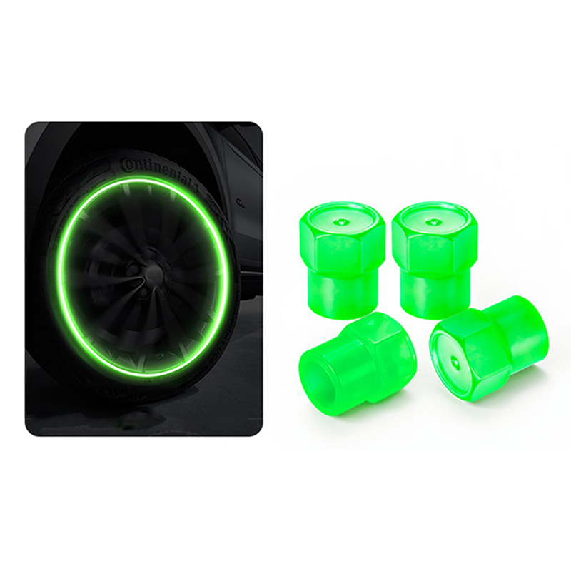 Universal Luminous Tire Valve Caps-16 PCS
