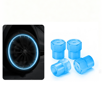 Universal Luminous Tire Valve Caps-16 PCS