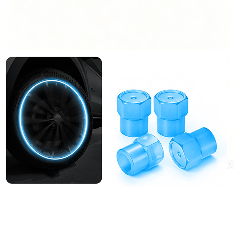Universal Luminous Tire Valve Caps-16 PCS
