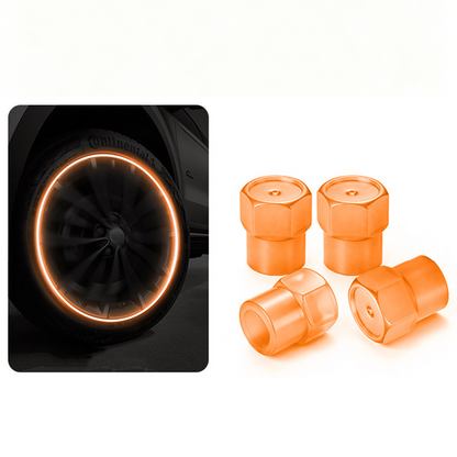 Universal Luminous Tire Valve Caps-16 PCS