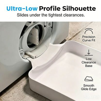 🛡️🚫💧 Universal Front-Load Washer Drain Pan Set – Leak Proof Floor Protection